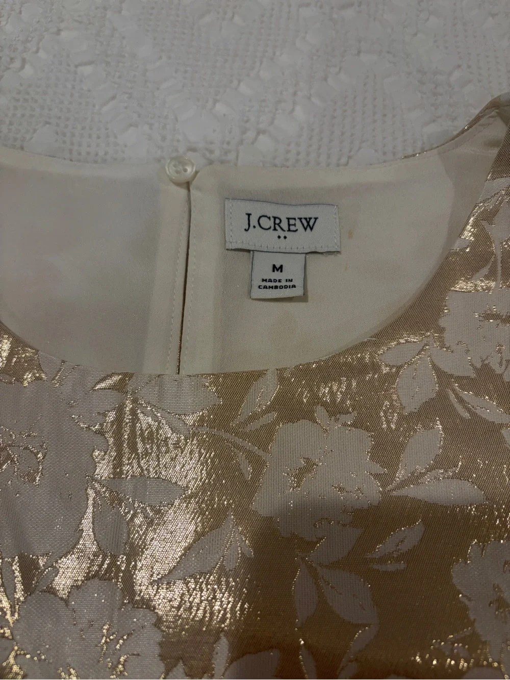J. Crew crew metallic